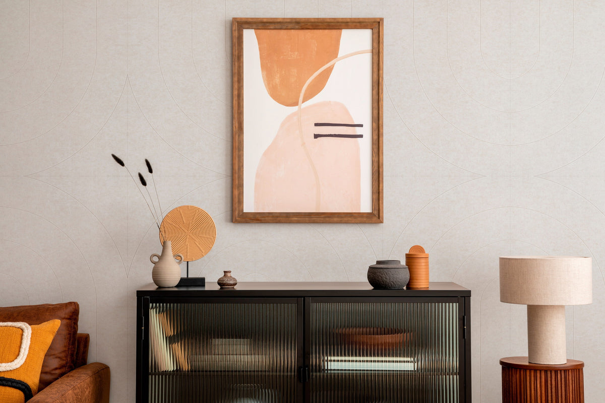 Vilt panelen Flow - Beige