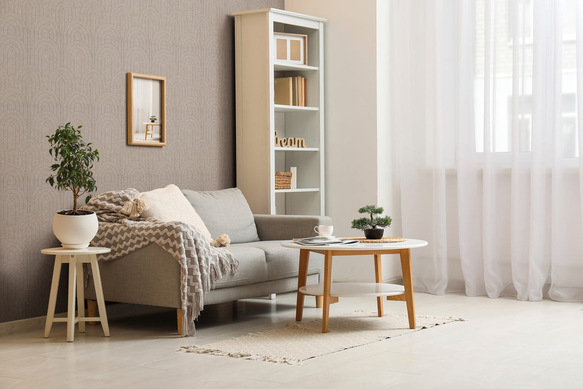 Vilt panelen Arch - Taupe
