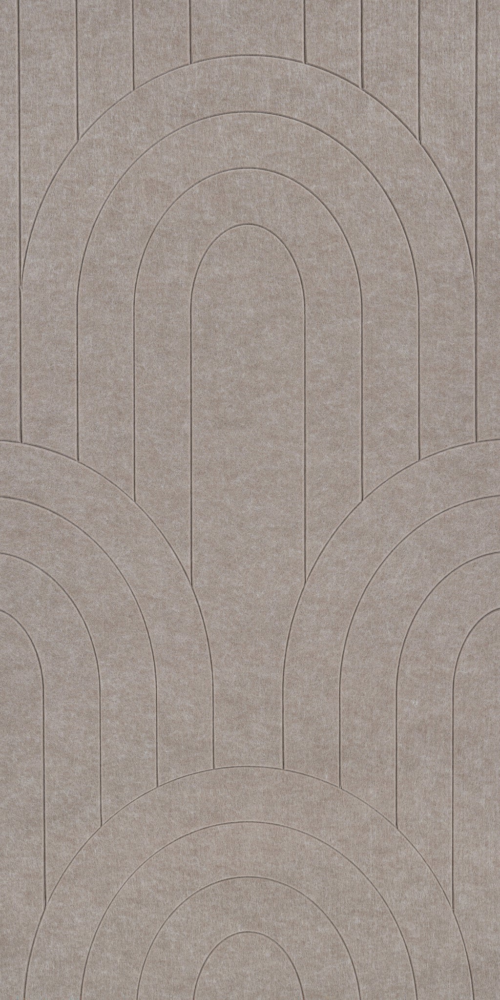 Vilt panelen Arch - Taupe