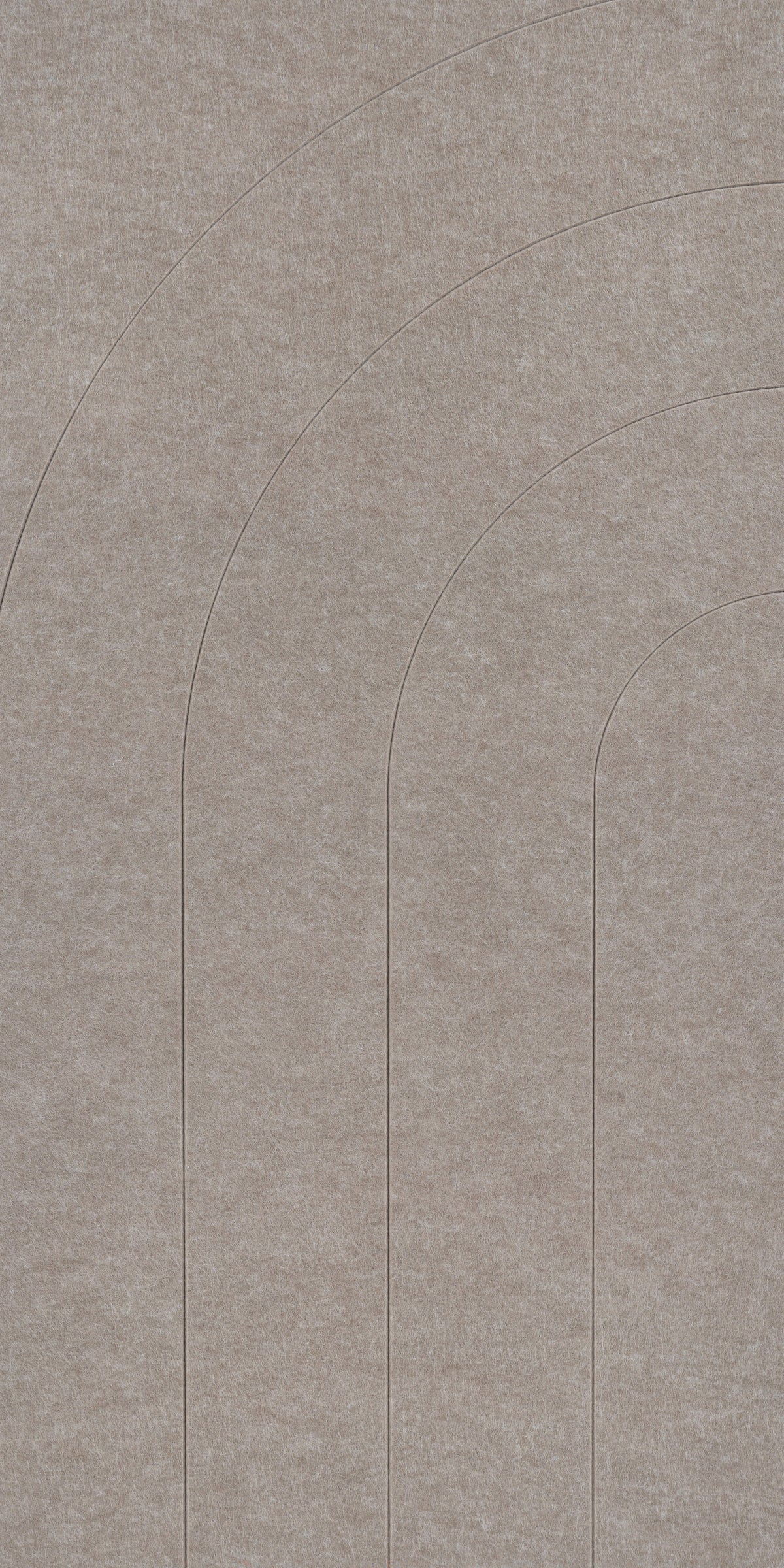 Staal Vilt panelen Flow - Taupe