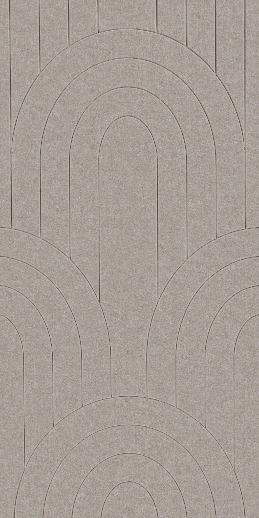 Staal Vilt panelen Arch - Zand