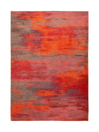 Outlet - Louis de Poortere vloerkleed - Atlantic Monetti 9116 Hibiscus Red 200 x 280 cm