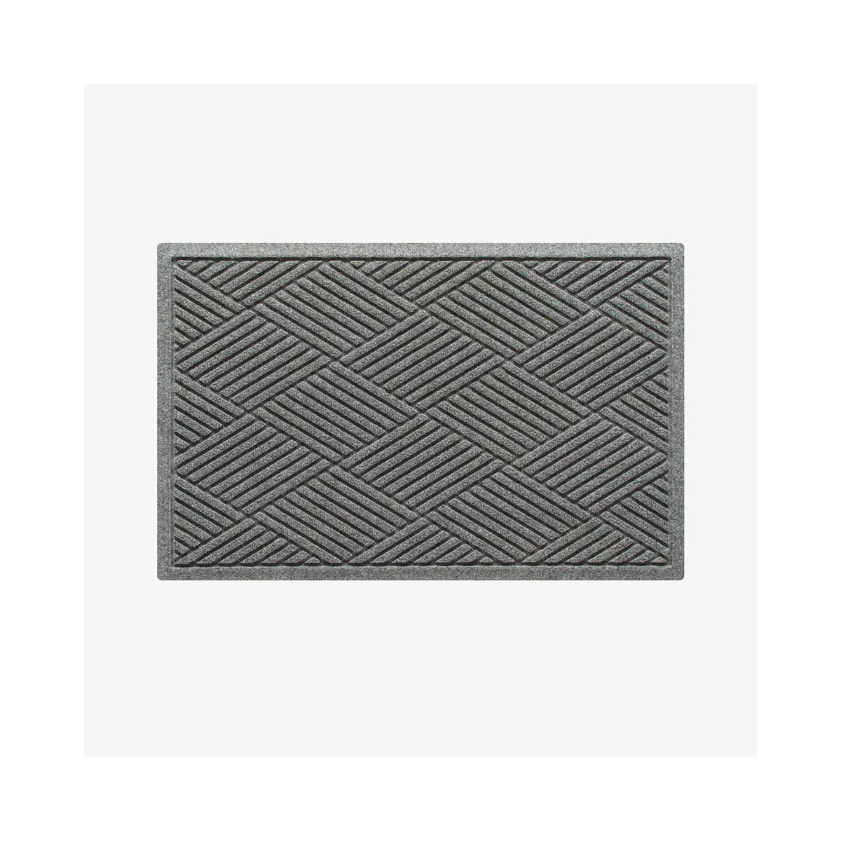 WaterHog® Diamond Grijs – Droog- en schoonloopmat