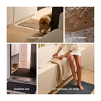 WaterHog® Fingerprint Antraciet – Droog- en schoonloopmat - 55 x 85 cm