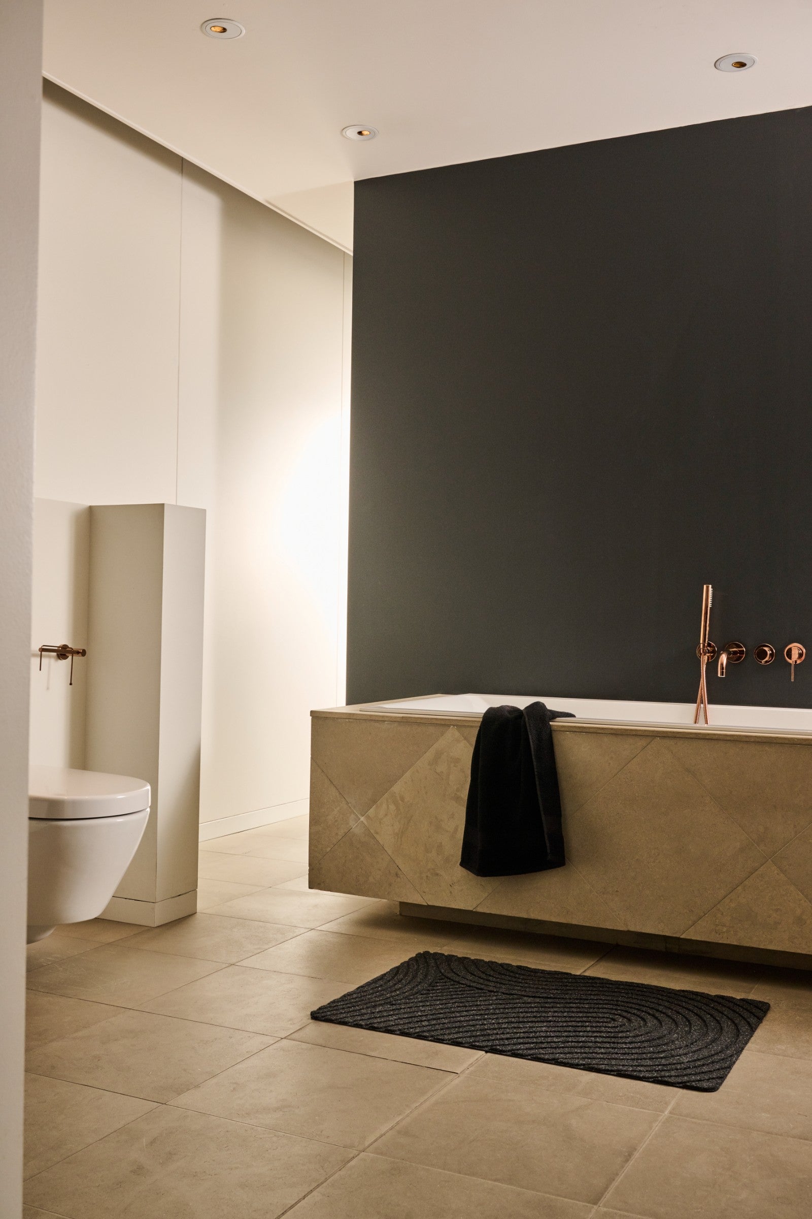 WaterHog® Fingerprint Antraciet – Droog- en schoonloopmat - 55 x 85 cm
