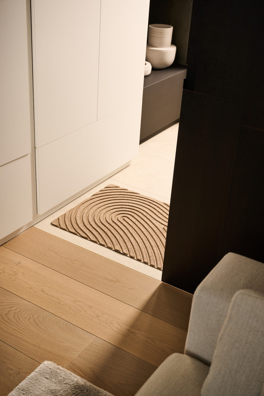 WaterHog® Fingerprint Kameel – Droog- en schoonloopmat - 55 x 85 cm