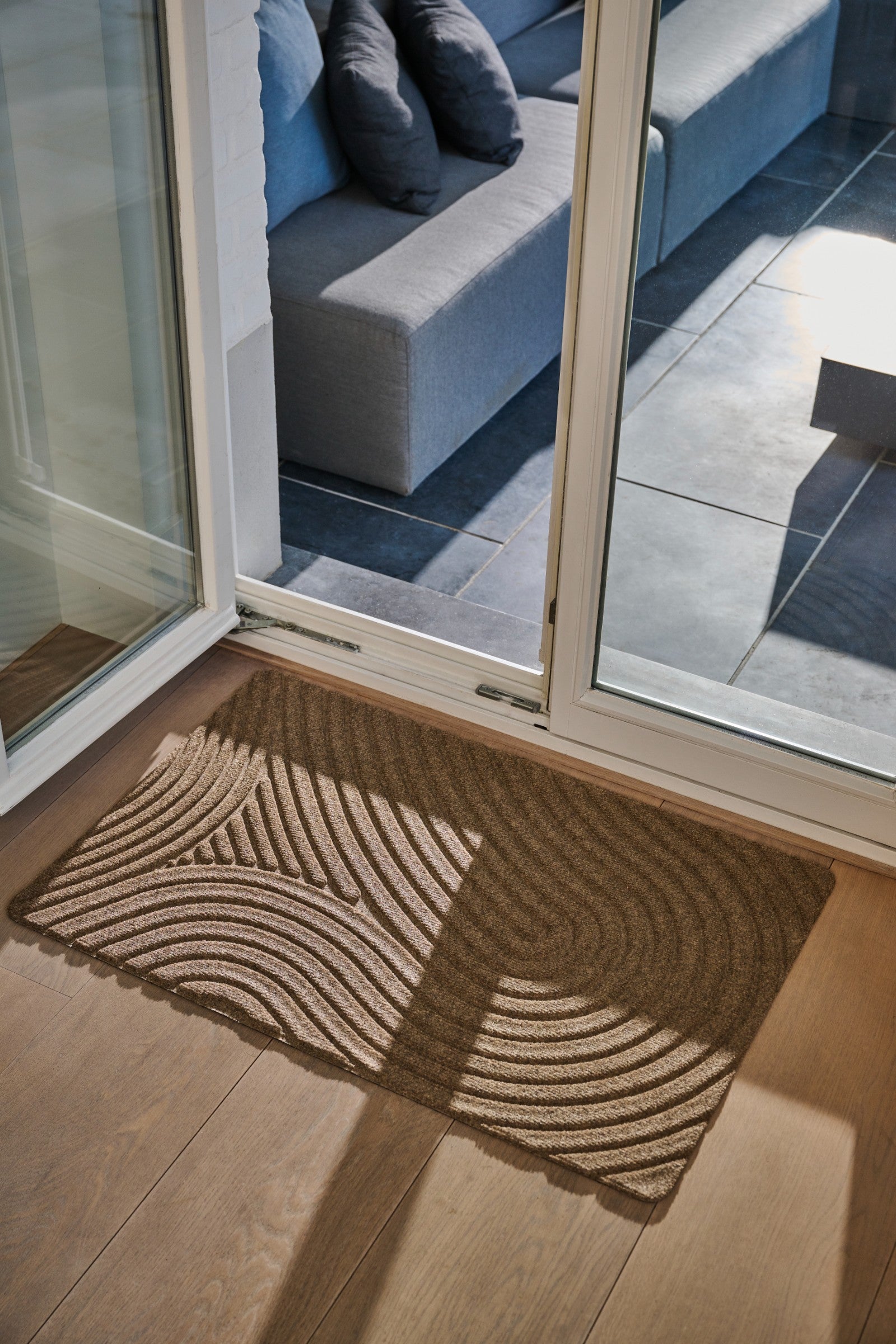 WaterHog® Fingerprint Kameel – Droog- en schoonloopmat - 55 x 85 cm