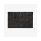 WaterHog® Herringbone Antraciet – Droog- en schoonloopmat