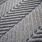 WaterHog® Herringbone Grijs – Droog- en schoonloopmat