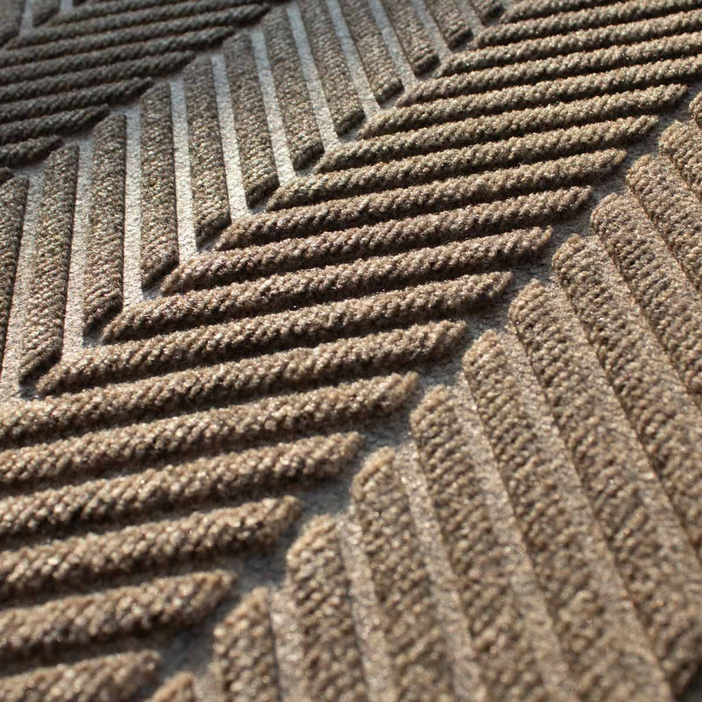 WaterHog® Herringbone Kameel – Droog- en schoonloopmat