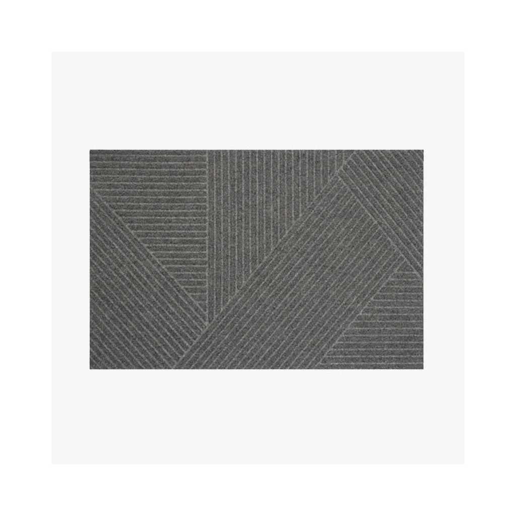 WaterHog® Pyramide Grijs – Droog- en schoonloopmat - 55 x 85 cm