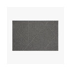 WaterHog® Pyramide Grijs – Droog- en schoonloopmat - 55 x 85 cm