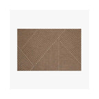 WaterHog® Pyramide Kameel – Droog- en schoonloopmat - 55 x 85 cm