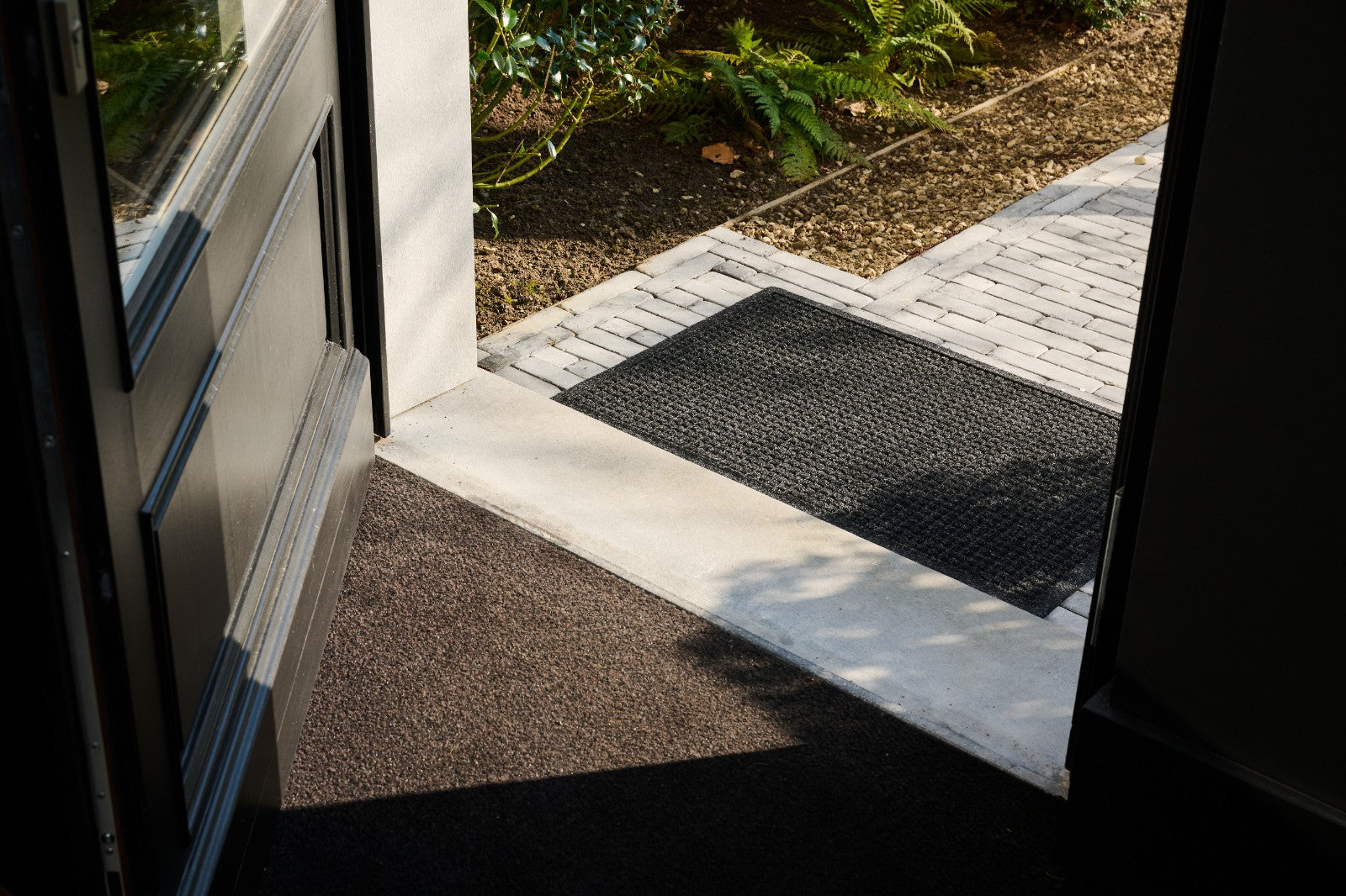 WaterHog® Square Antraciet – Droog- en schoonloopmat