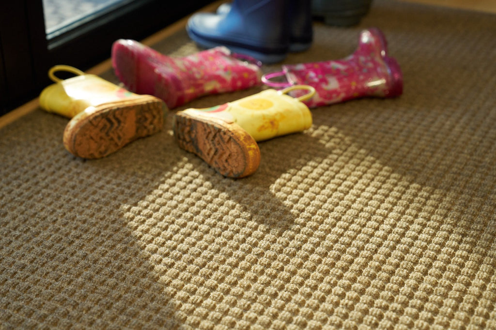 WaterHog® Square Kameel – Droog- en schoonloopmat
