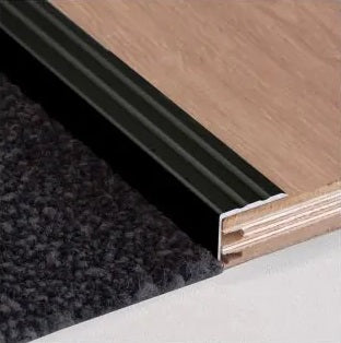 Aluminium hoekprofiel zelfklevend - Zwart - Op maat gemaakt
